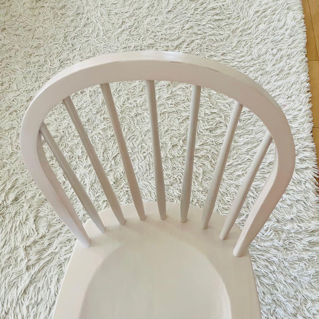 Francfranc　ダイニングチェア　ホワイトウッド　アルパチェア