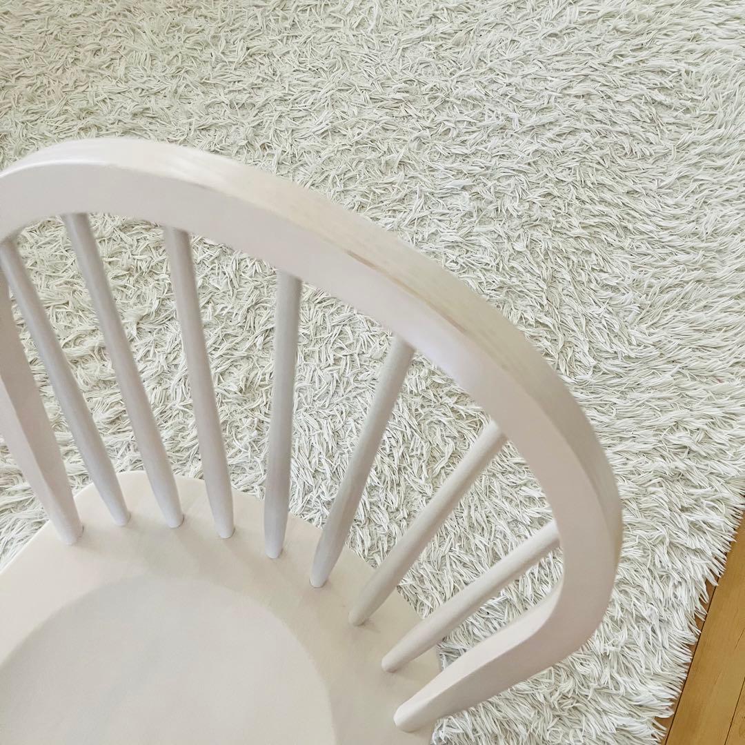 Francfranc　ダイニングチェア　ホワイトウッド　アルパチェア