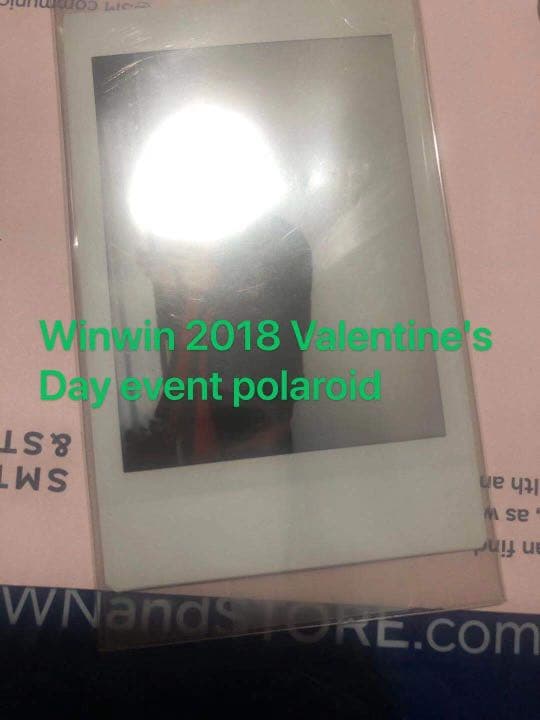 NCT127 ウィンウィン　2018 バレンタインイベント　レア　ポラロイド