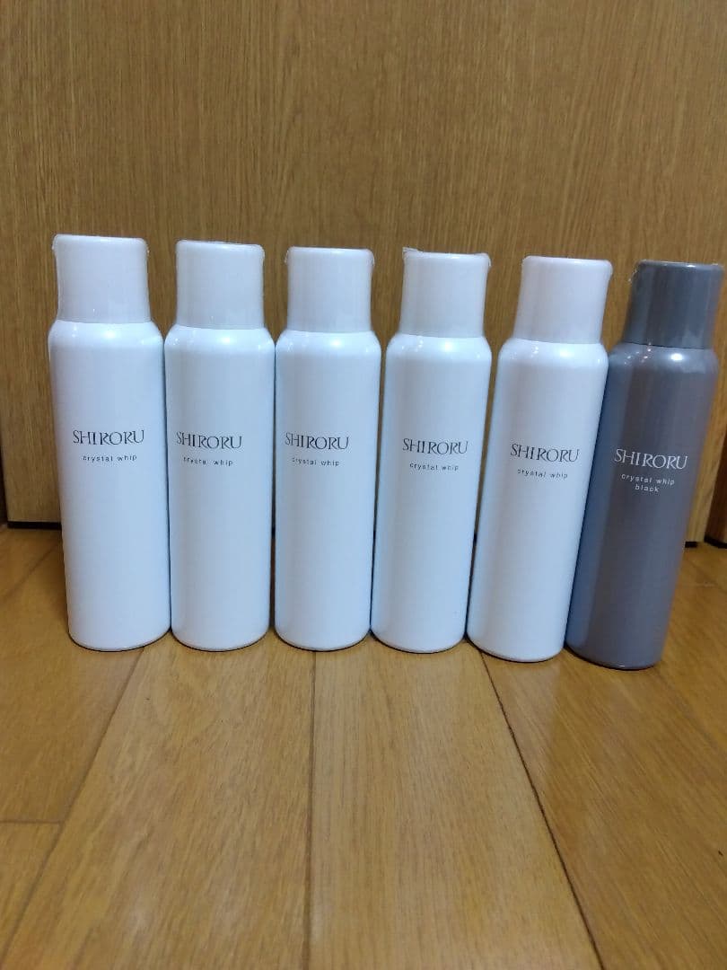 【値下げ】SHIRORU クリスタルホイップ　6本セット