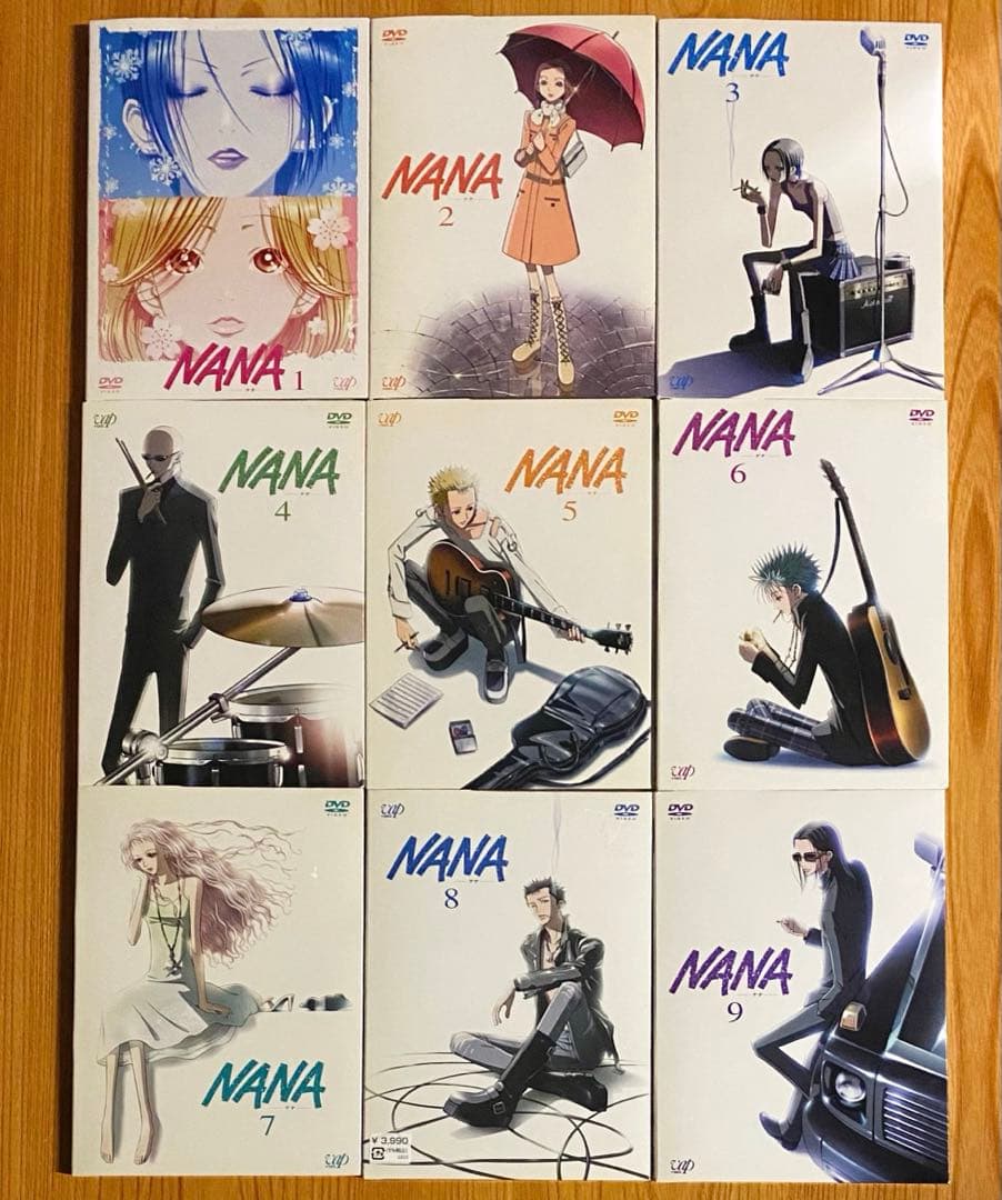 アニメ　NANA−ナナ−　DVD　全巻セット　矢沢あい　レア