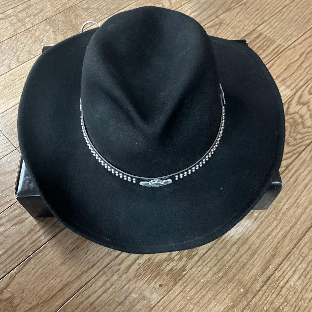 Harley-Davidson 防水カウボーイハット 黒