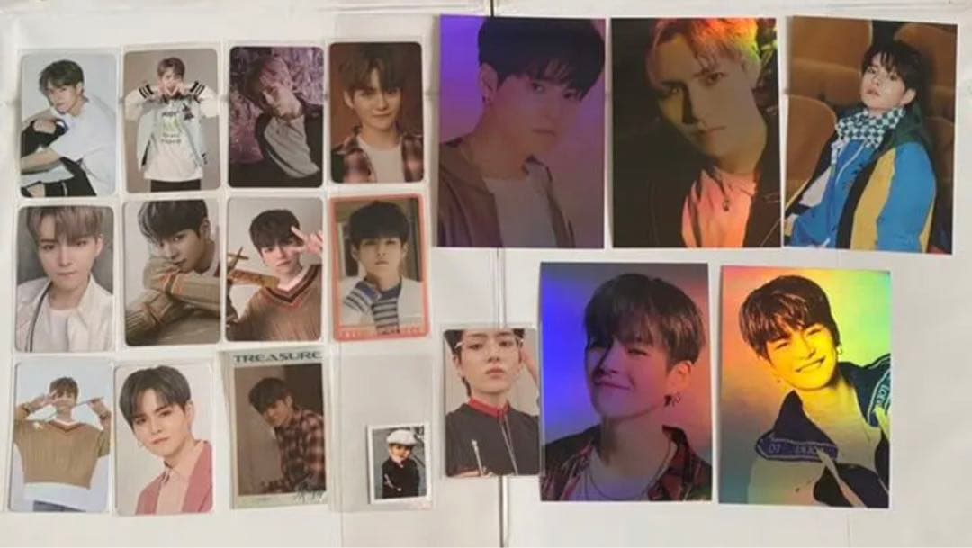 TREASURE ヨシ　YOSHI よし　　トレカポスカ　セット