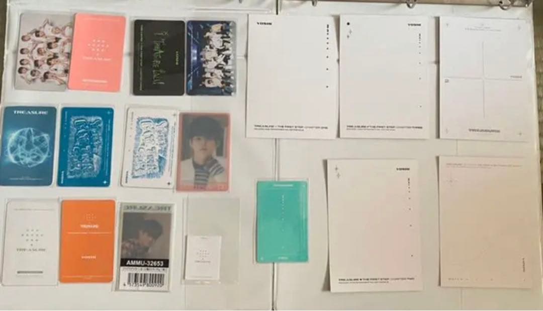 TREASURE ヨシ　YOSHI よし　　トレカポスカ　セット