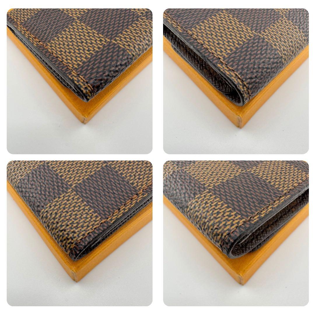 【極美品】ルイヴィトン ミュルティクレ4 キーケース 4連 ダミエ・エベヌ