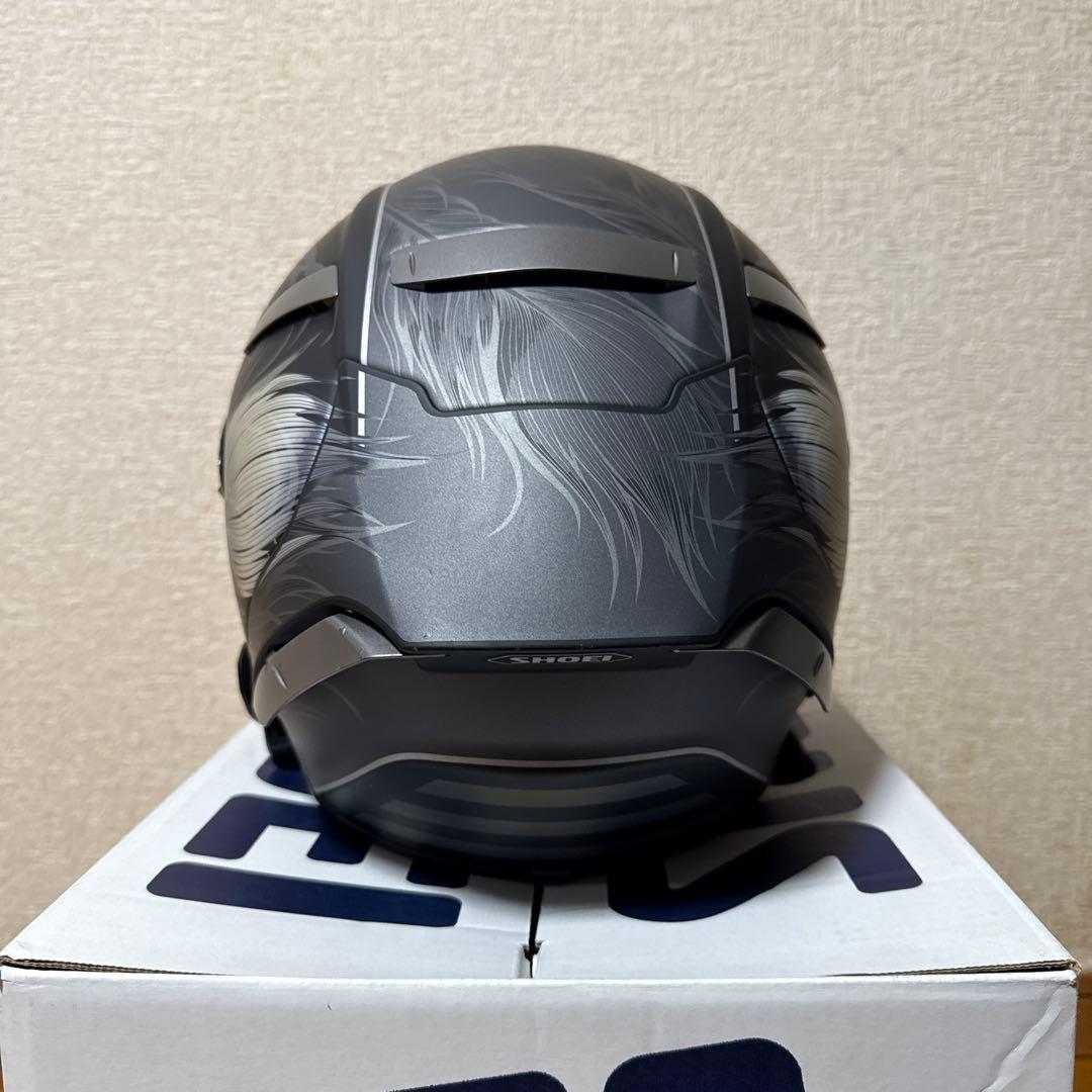 SHOEI X-14 KUJAKU ブラック/シルバー 廃盤