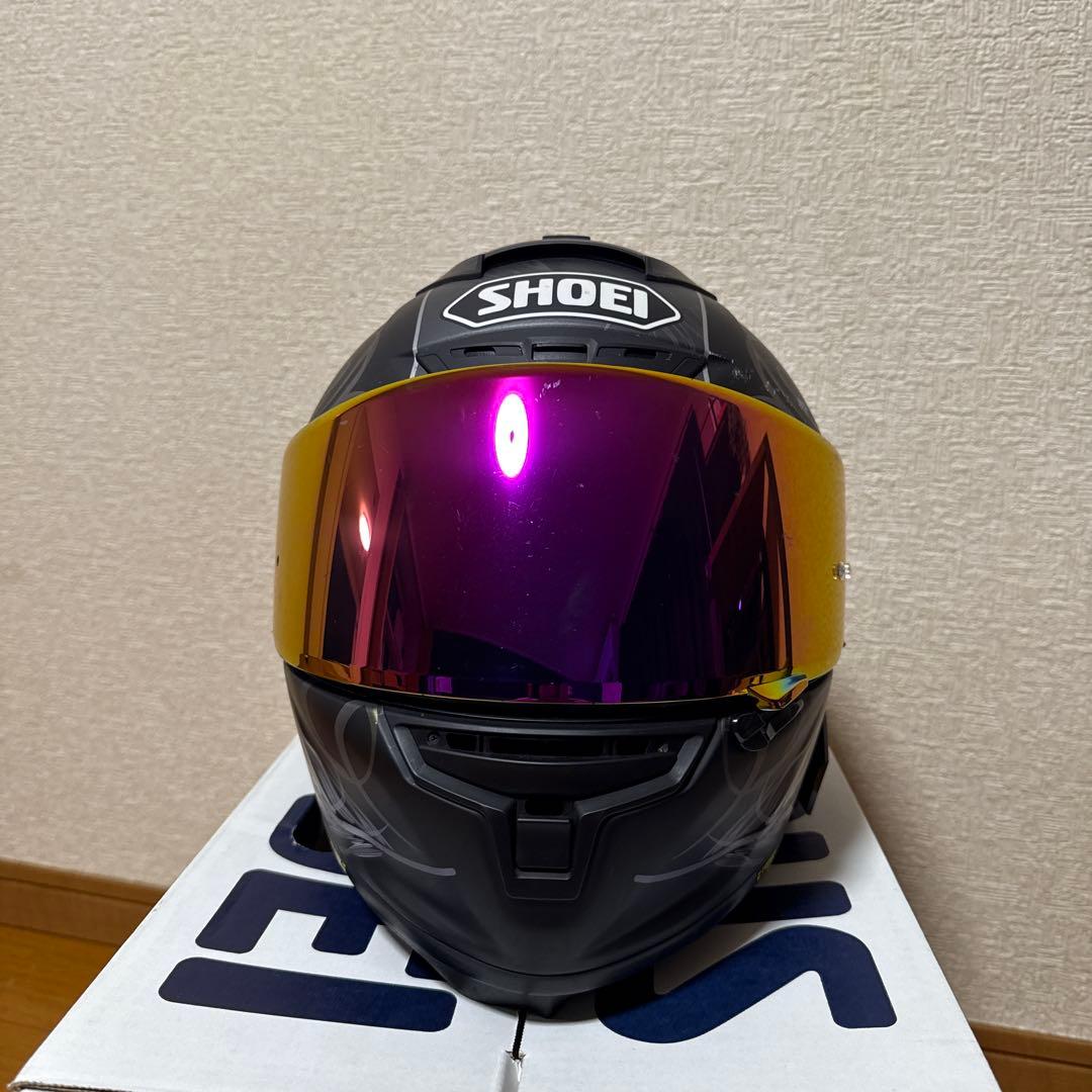 SHOEI X-14 KUJAKU ブラック/シルバー 廃盤