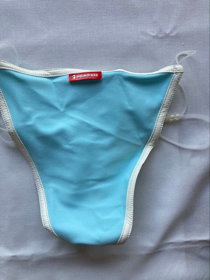 アクアドレスAqua dress 水色 セパレートビキニ