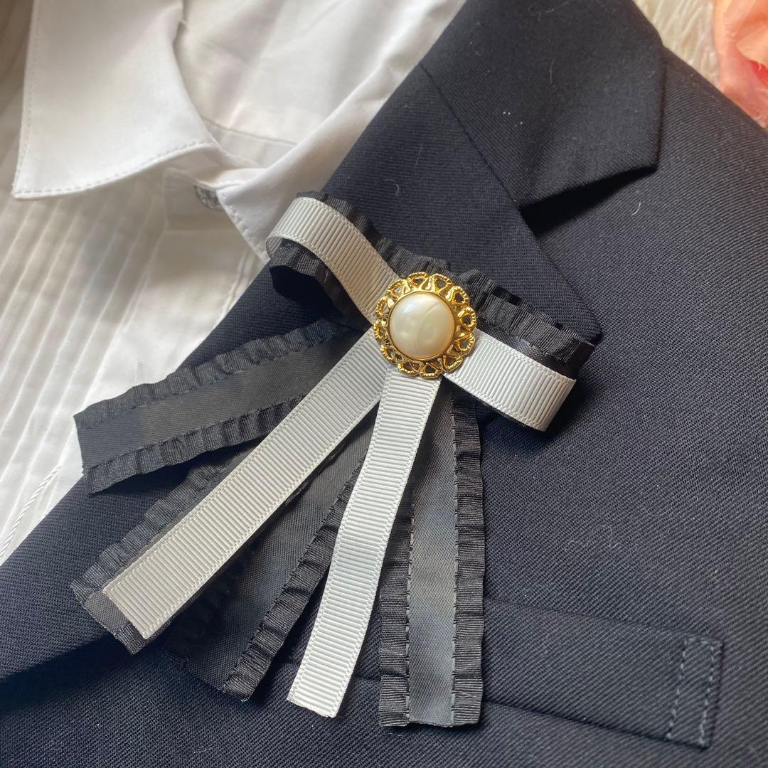 美品Burberryバーバリー卒服4点ブレザー・スカート・ブラウス・リボン150