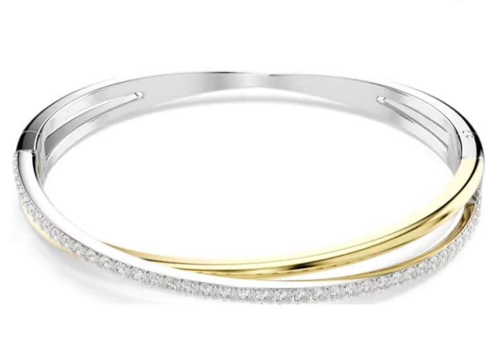 美品　Swarovski Hyperbola バングル