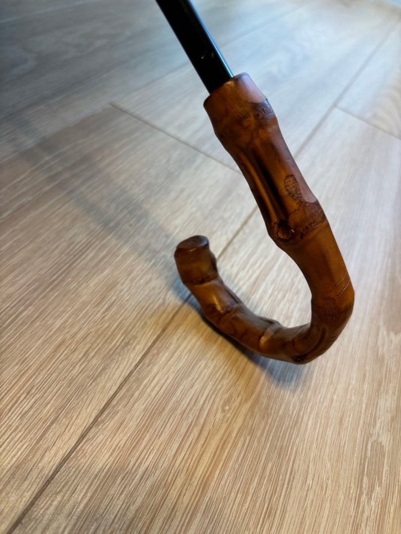 芦屋ロサブラン♡2段折りたたみ50cmシングルフリル曲がり竹手元♡ベージュ