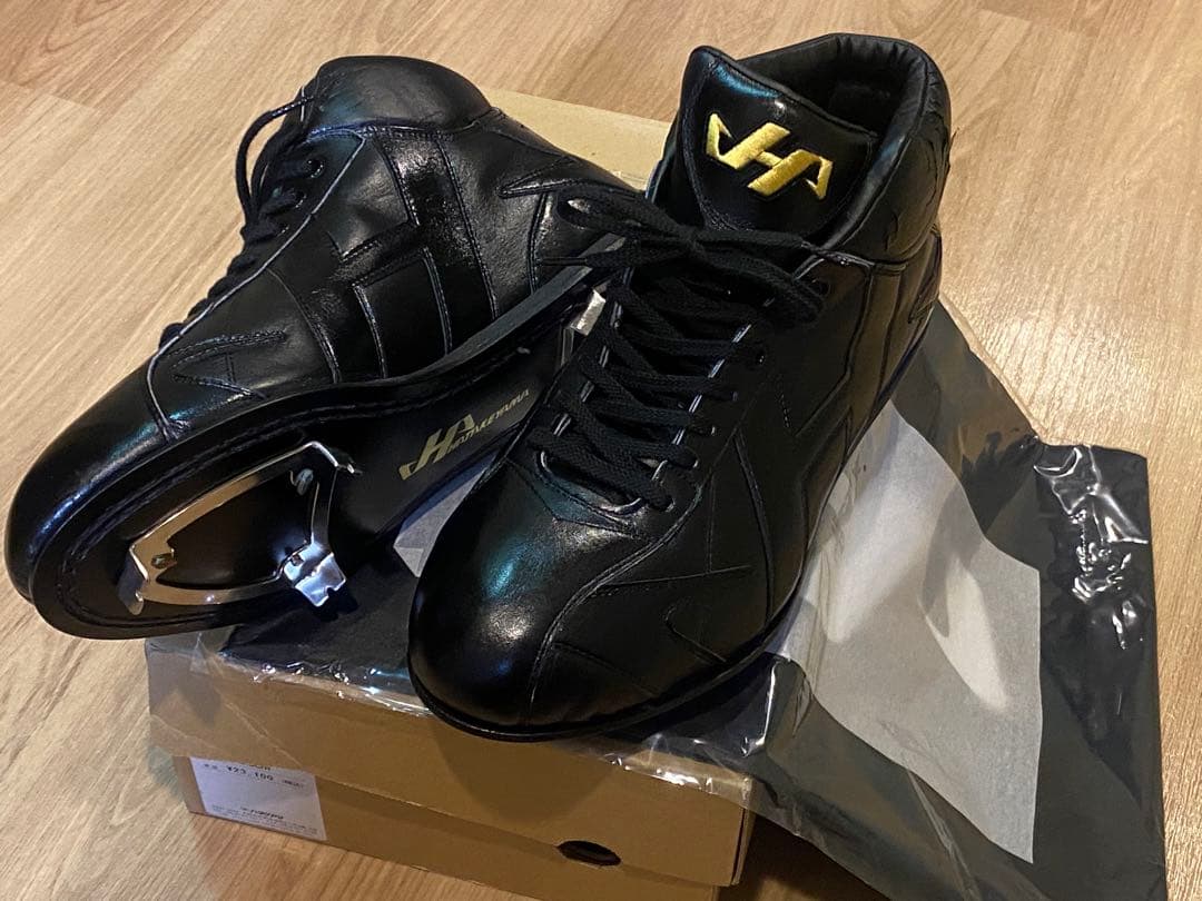 ■大特価！HATAKEYAMA ハタケヤマ 革底スパイク KT-WG5M