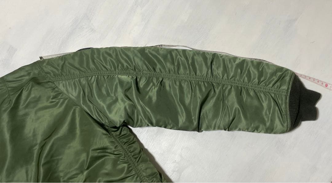 レア　ALPHA MA-1 SAC エアークルーパッチ　肉厚