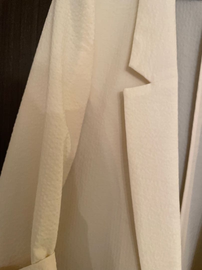 限定　Plage プラージュ　nallow collar ジャケット　WHITE