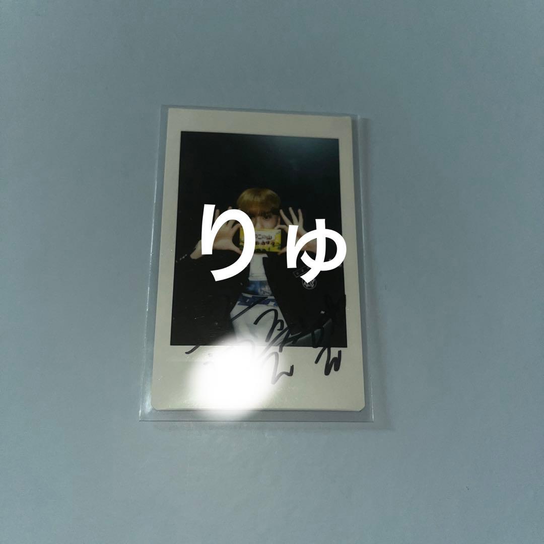 クムジュンヒョン tiot BLUEPRINT 直筆サイン チェキ 会場限定