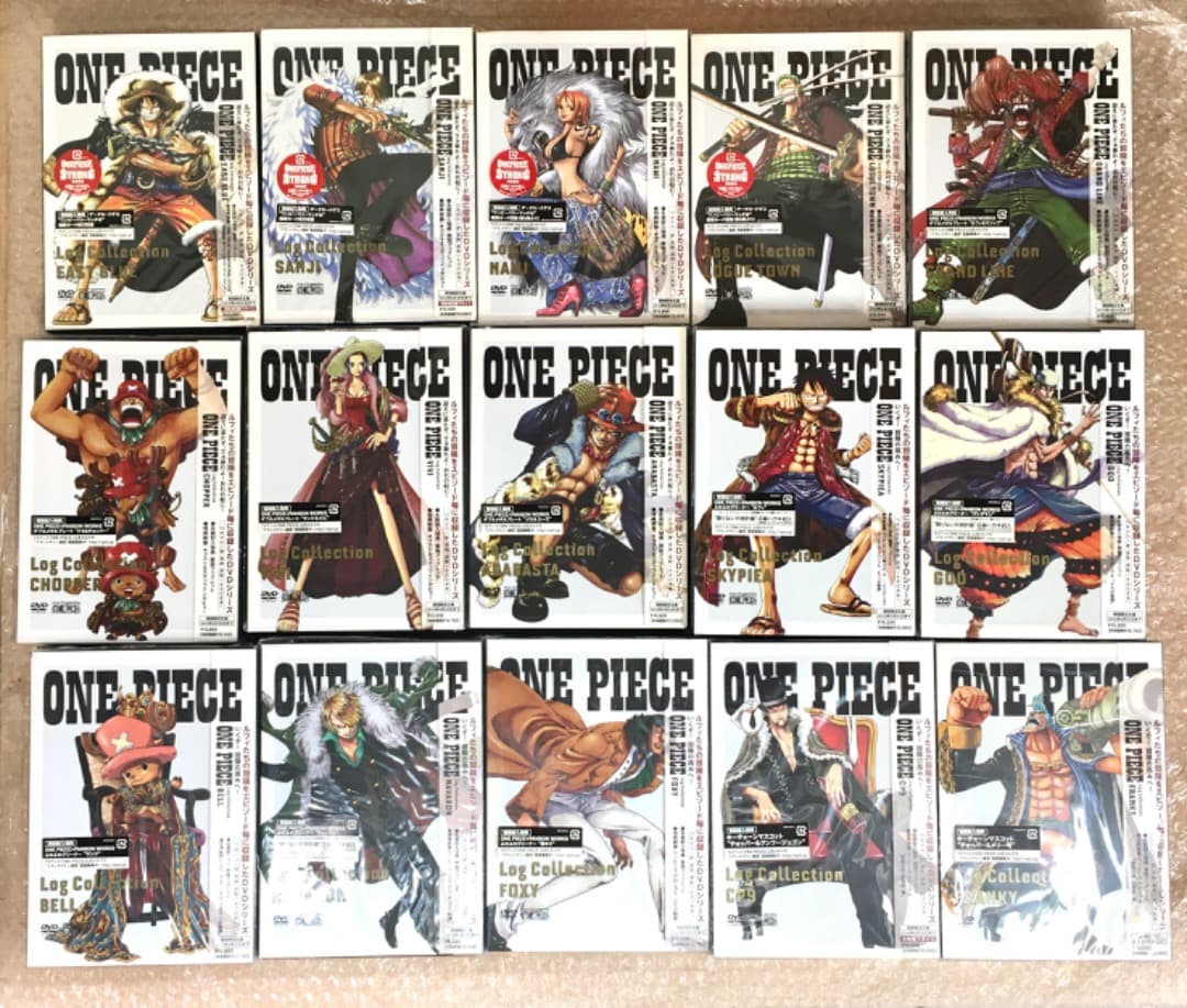 ○【初回特典付き】ワンピース　ログコレクション　1〜44巻セット※抜け有り※