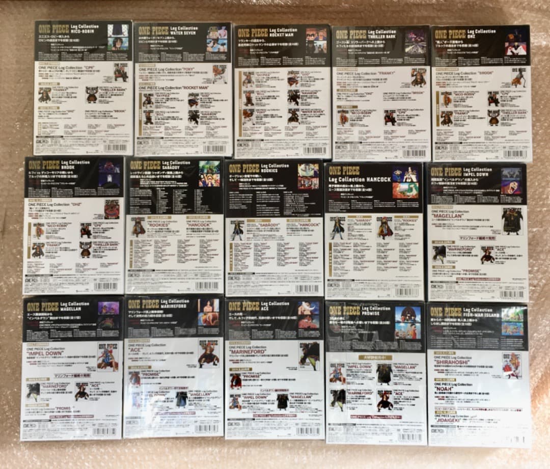 ○【初回特典付き】ワンピース　ログコレクション　1〜44巻セット※抜け有り※