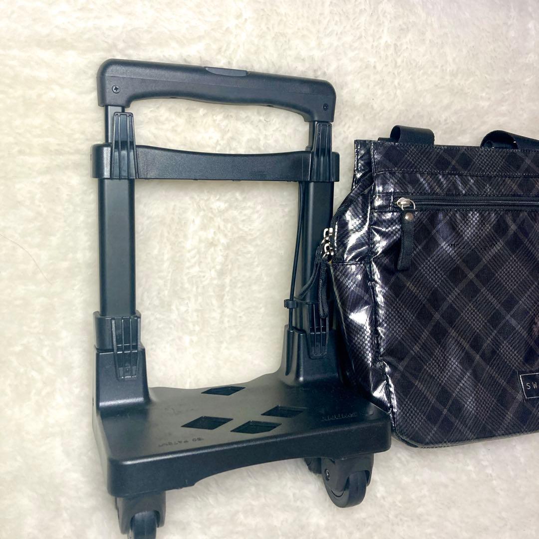 【良品✨】スワニー キャリーケース ショッピング タータンチェック 即日発送対応