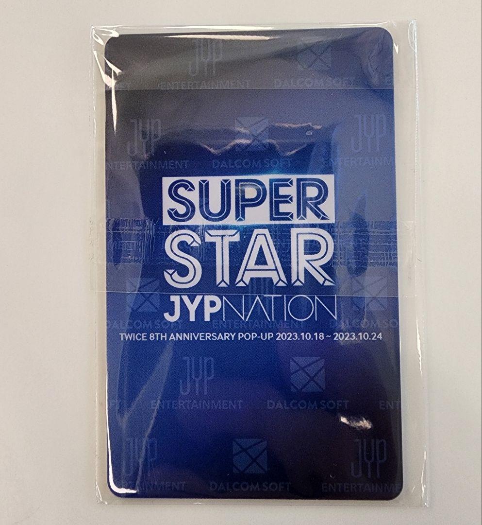 twice superstar サナ ssjyp ファンミ　8周年限定トレカ