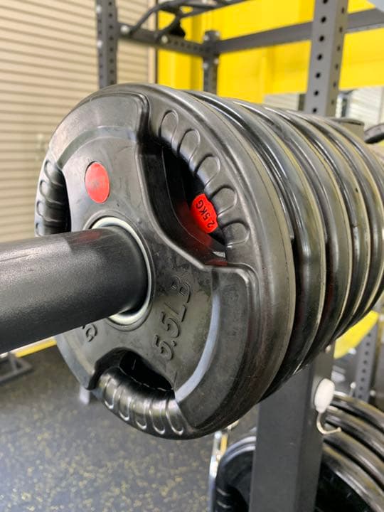 50mm  ラバープレート　25kg 4枚