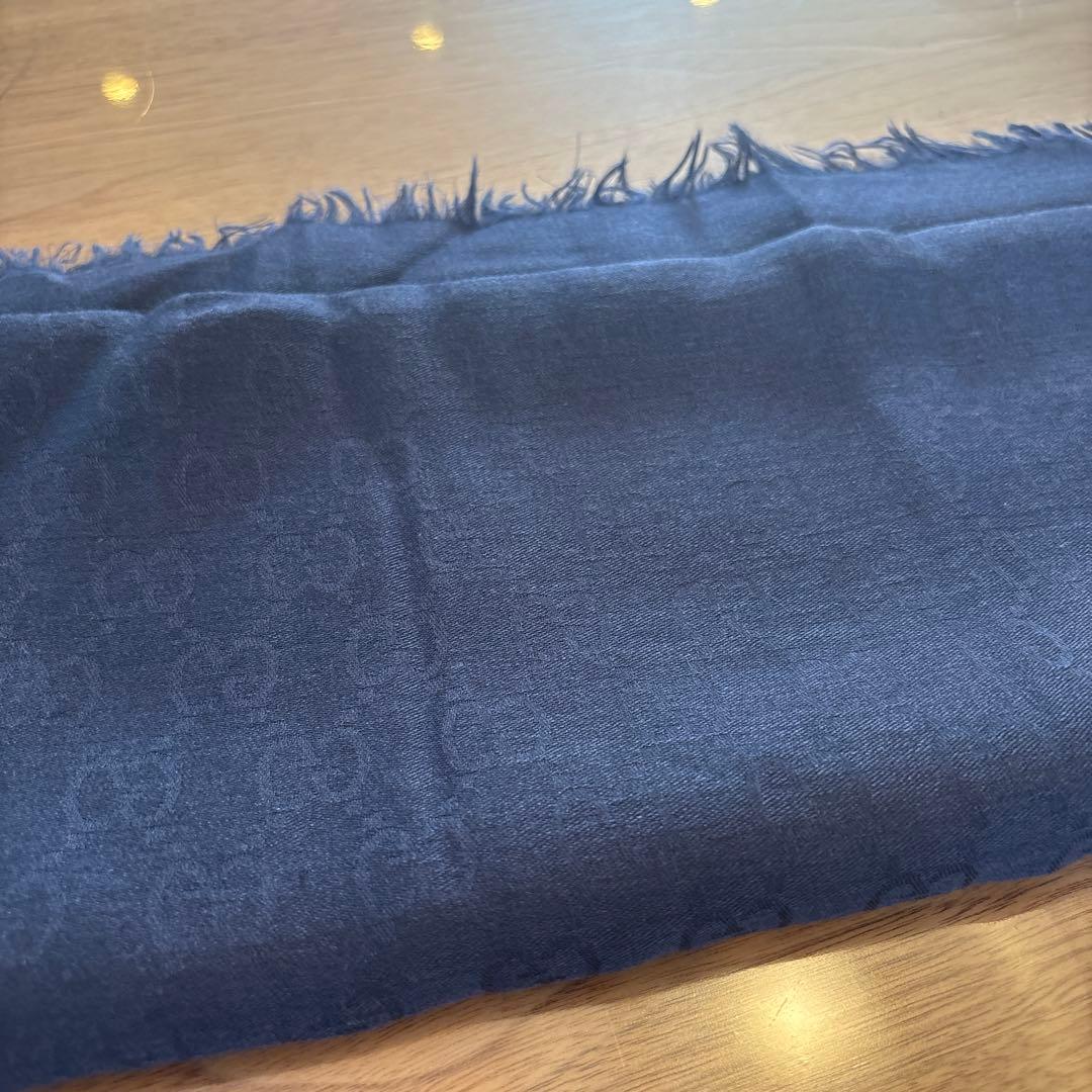【極美品】GUCCI ストール　マフラー　135✖️135cm