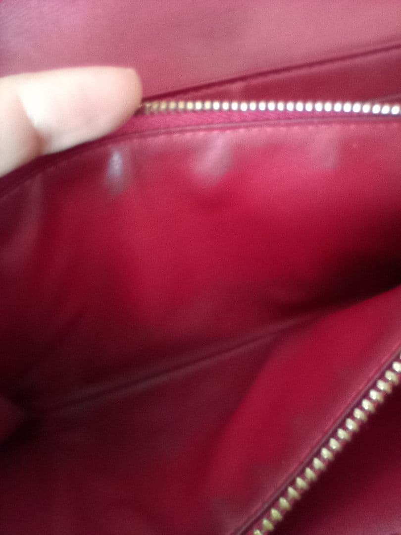 箱付 ルイヴィトン LOUIS VUITTON 長財布 モノグラム ヴェルニ 赤