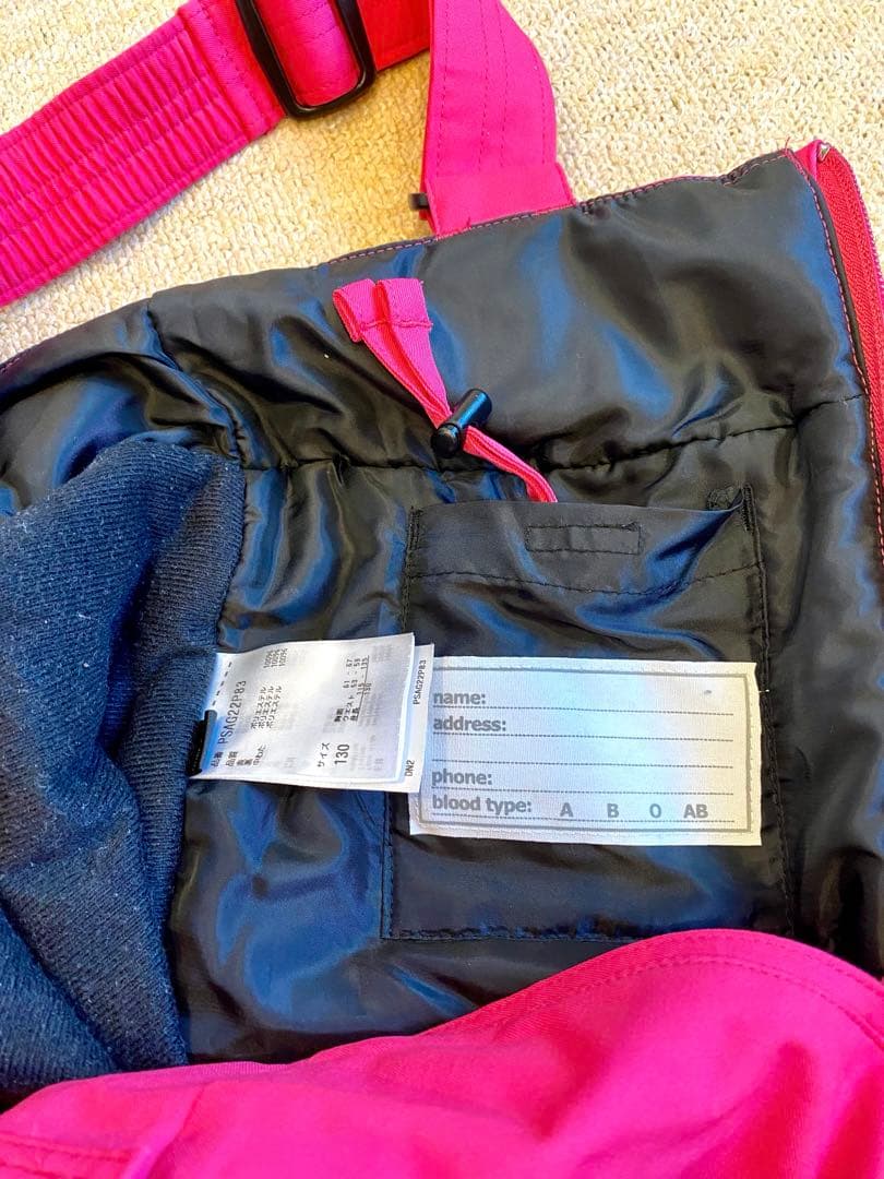 【キッズ　スキーウェア】 上下セット　PHENIX フェニックス　130