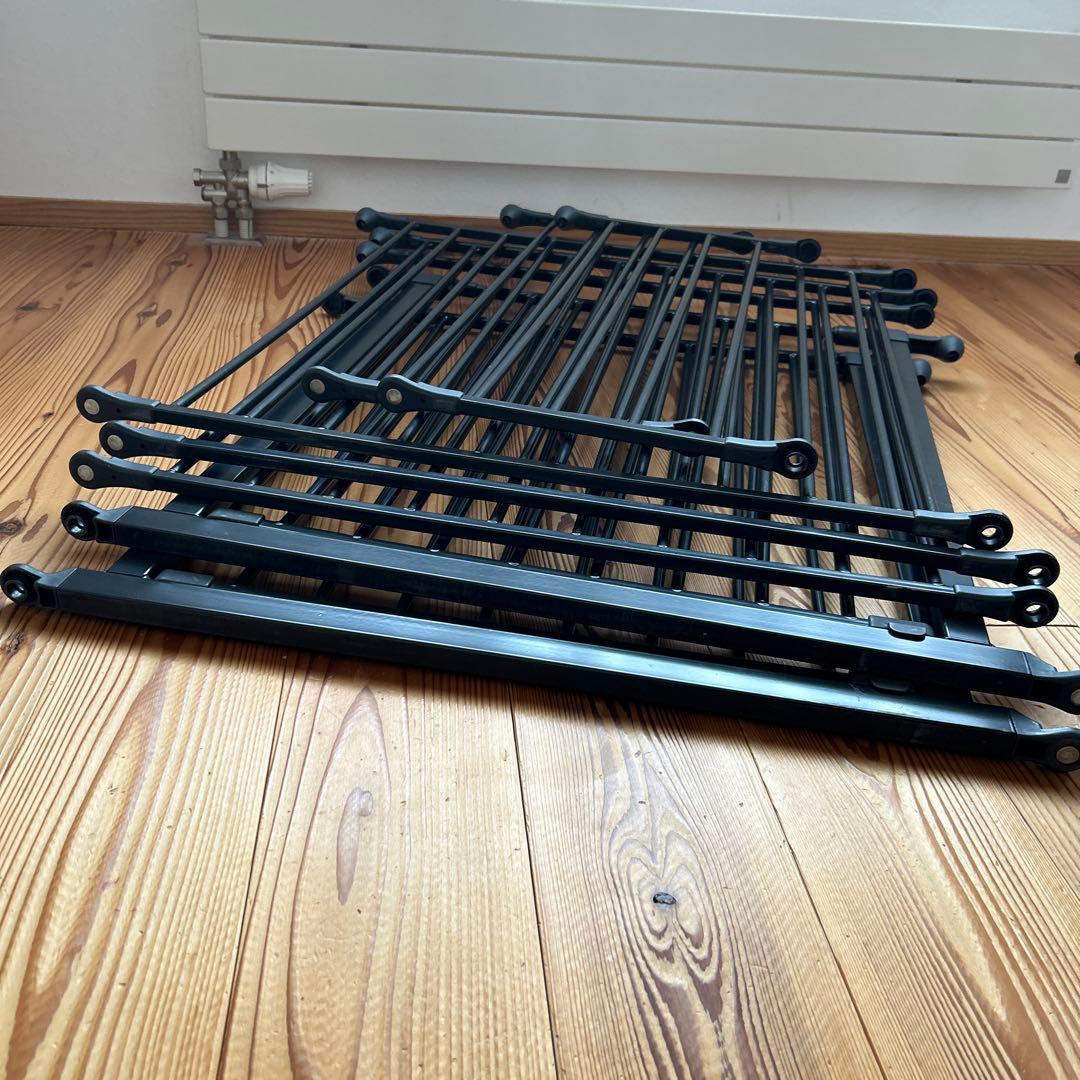 薪ストーブ　ベビーゲート　ベビーダン　ハースゲート　黒