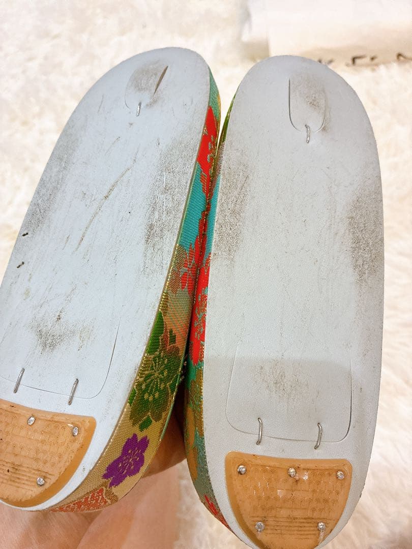 七五三用 (7歳)花柄 着物フルセット(未使用品)