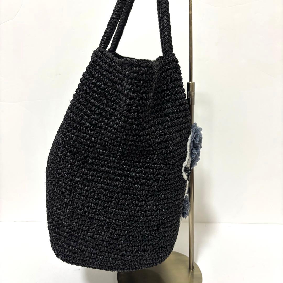 ラドロー コードバッグ プードル ブラック トートバッグ