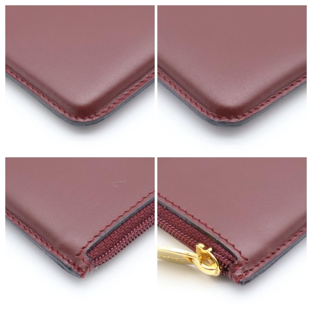 【未使用級】Cartier マストライン　ケース　小銭入れ　チェーン付き