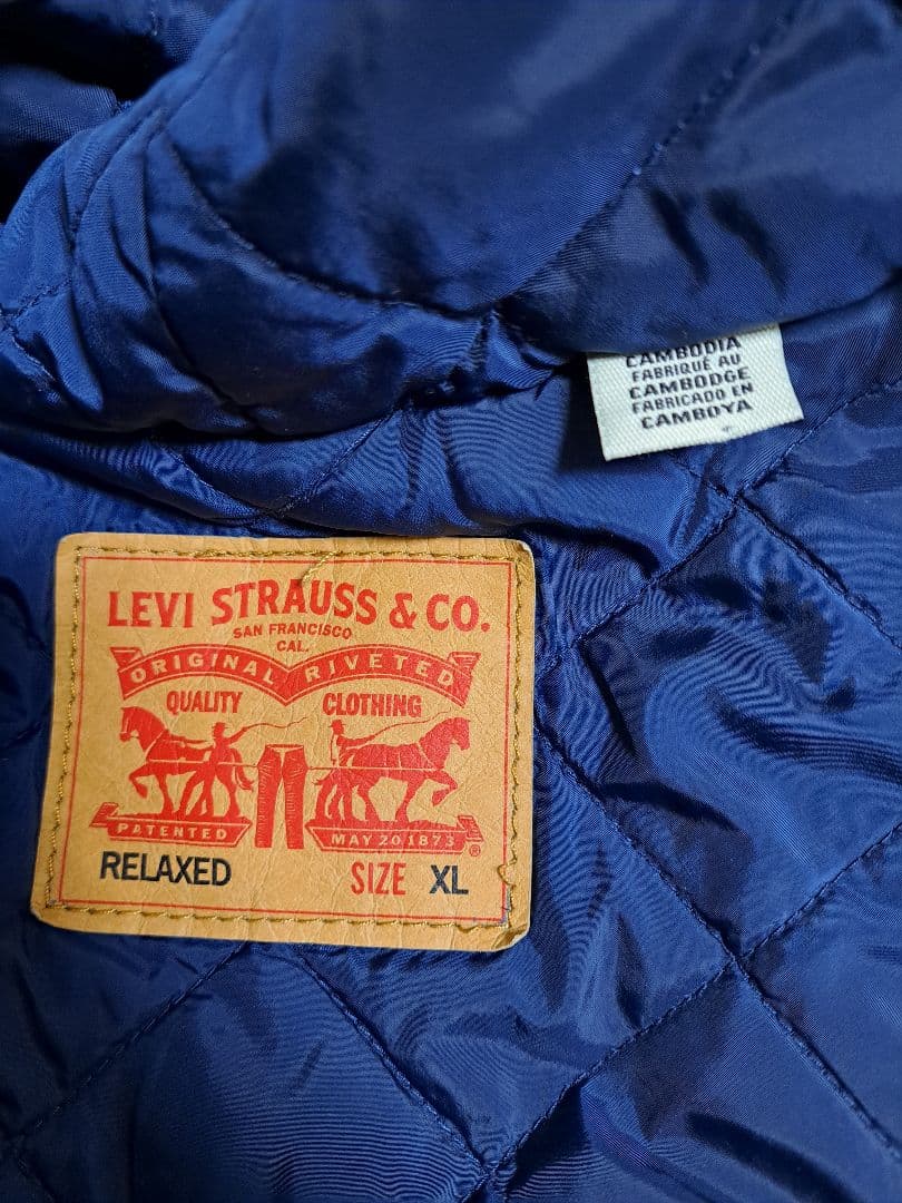 新品　タグ切り　Levi's アクティブジャケット XL　デニム