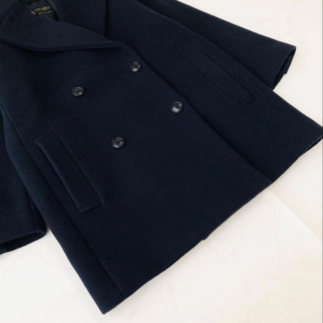 未使用級✨22AW　Spick & Span マンテココート　ネイビー