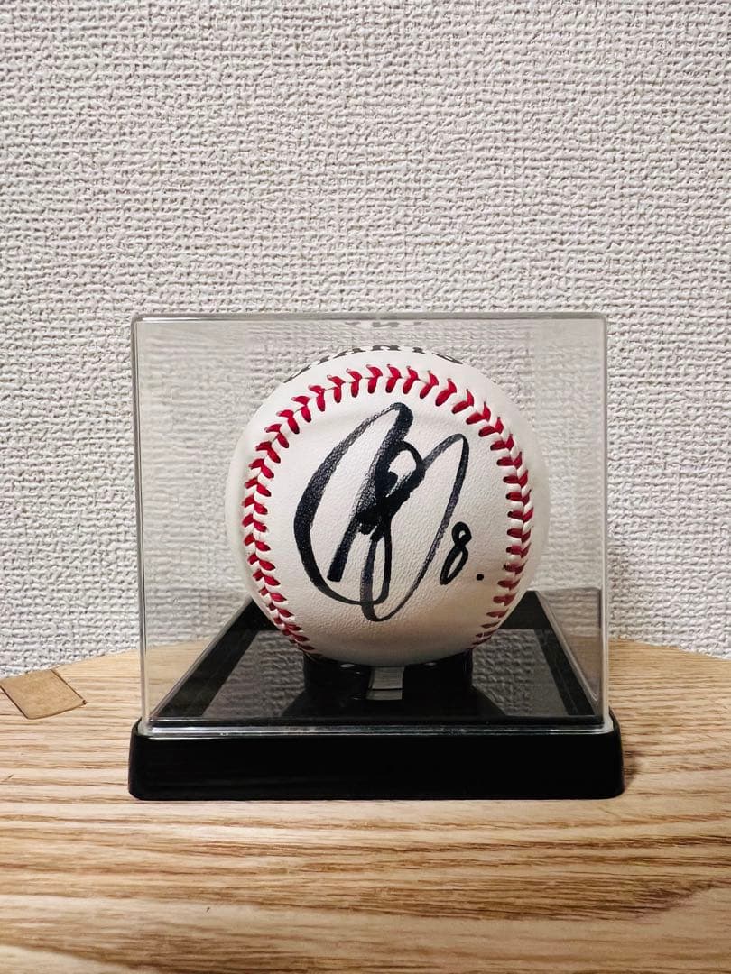 d*!様 ジャイアンツ 丸佳浩選手 直筆サインボール 2019年沖縄キャンプ ケ