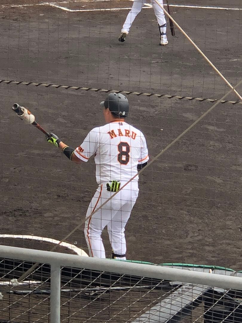 d*!様 ジャイアンツ 丸佳浩選手 直筆サインボール 2019年沖縄キャンプ ケ