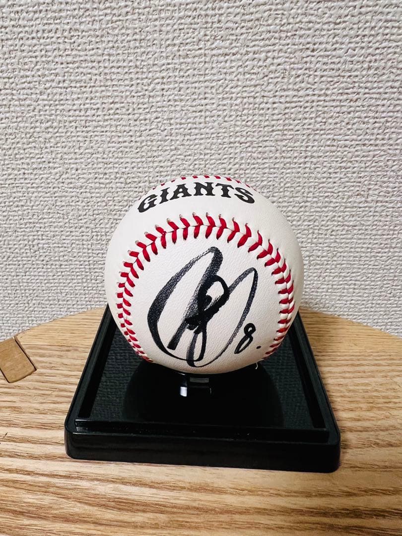 d*!様 ジャイアンツ 丸佳浩選手 直筆サインボール 2019年沖縄キャンプ ケ