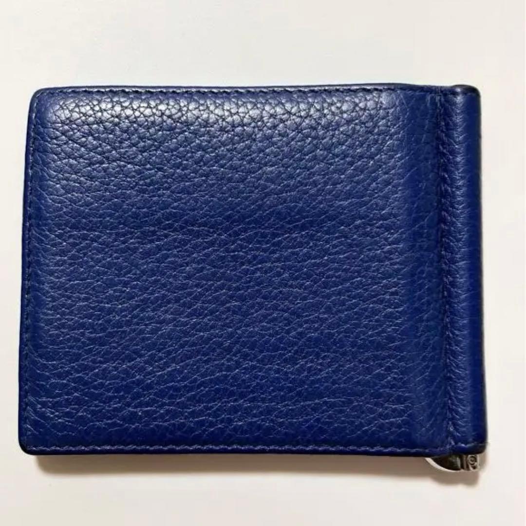 PRADA マネークリップ ブルー