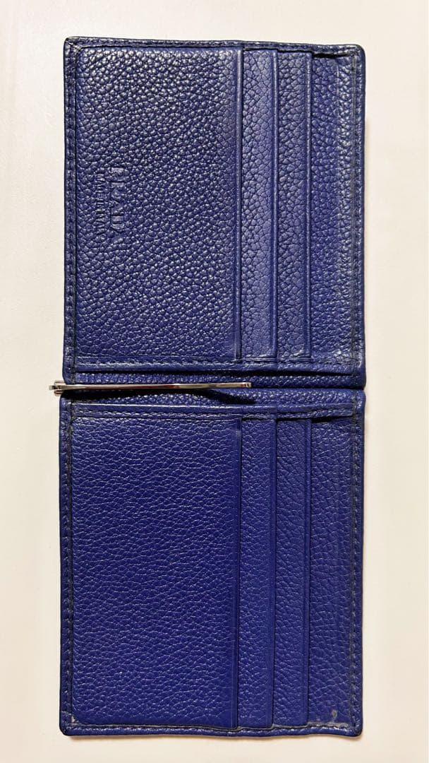 PRADA マネークリップ ブルー