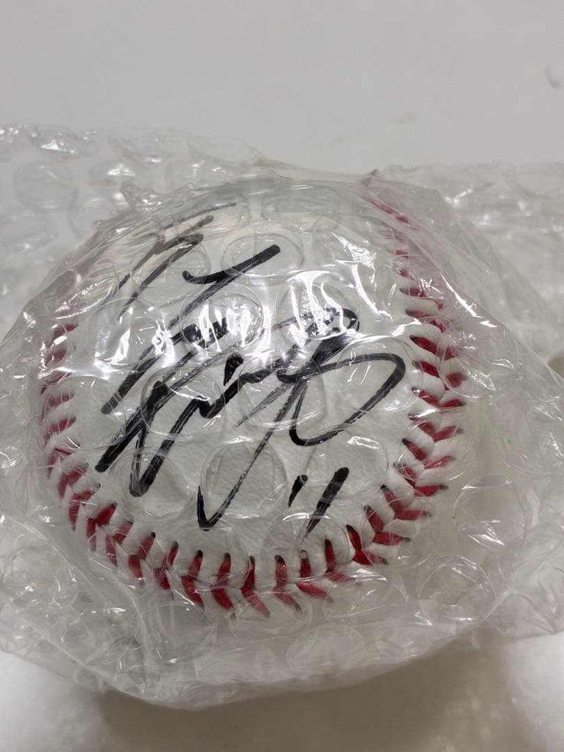 メジャーリーガーMVP大谷翔平選手直筆サインボール