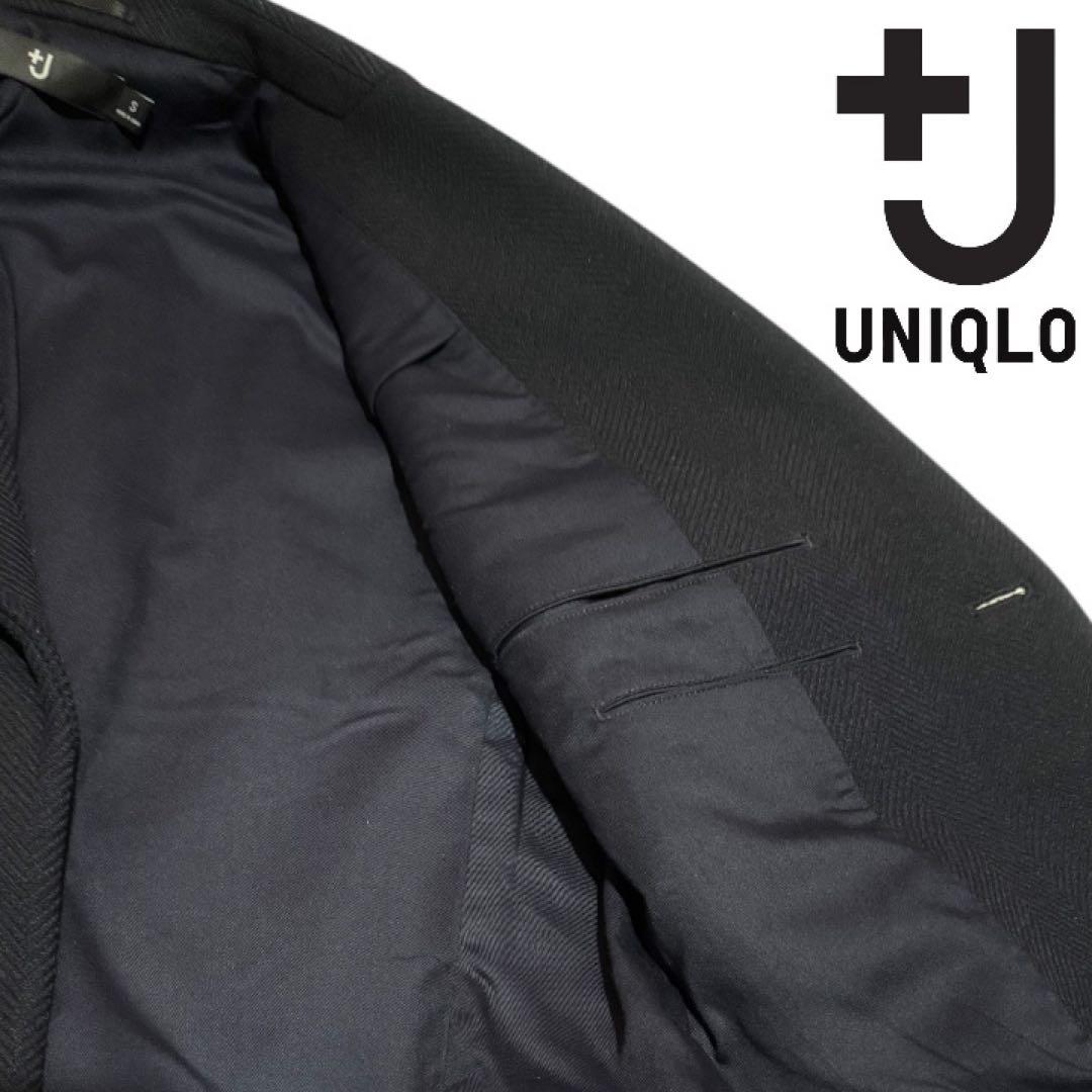【逸品】UNIQLO +J ウールブレンド チェスターコート 定価29,900円