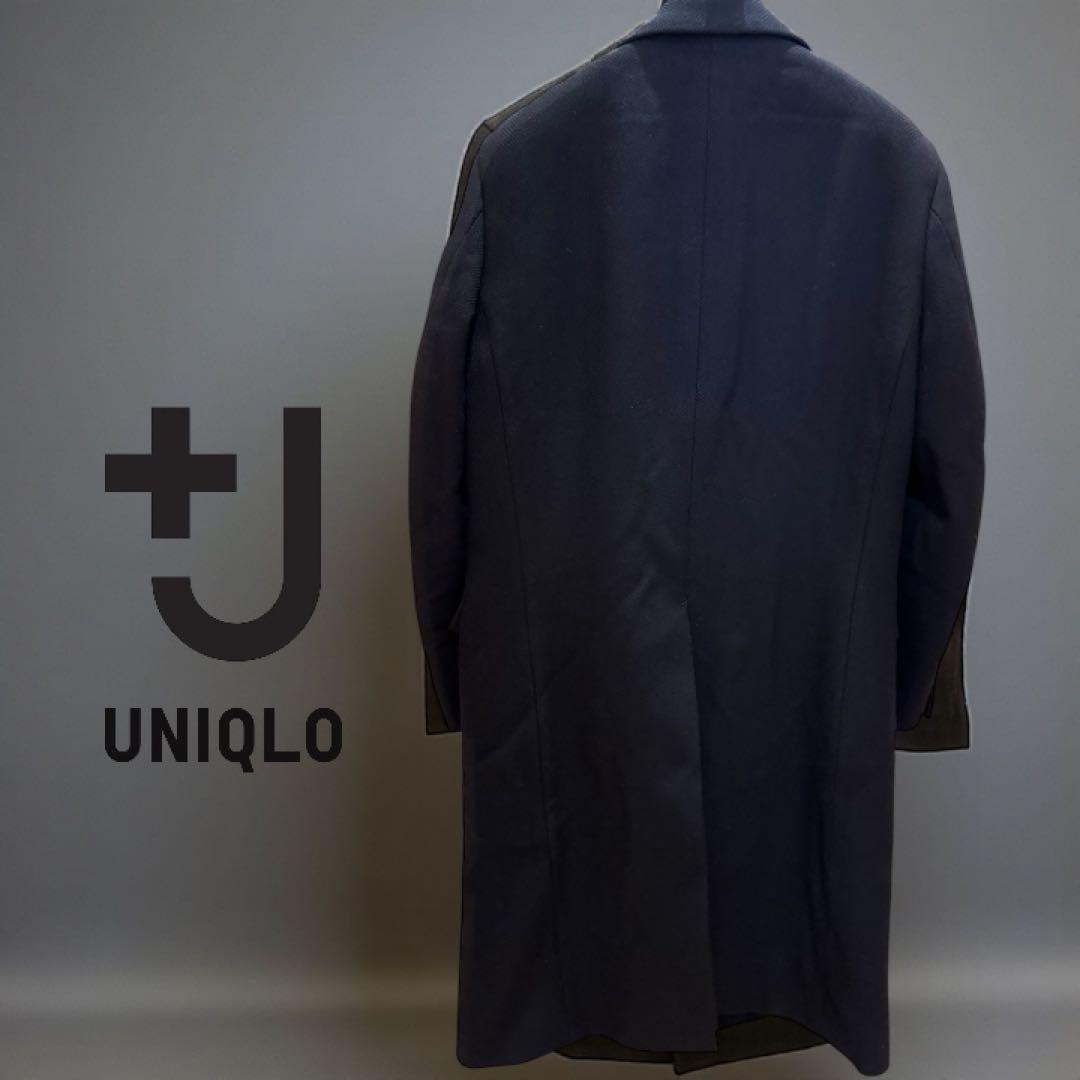 【逸品】UNIQLO +J ウールブレンド チェスターコート 定価29,900円