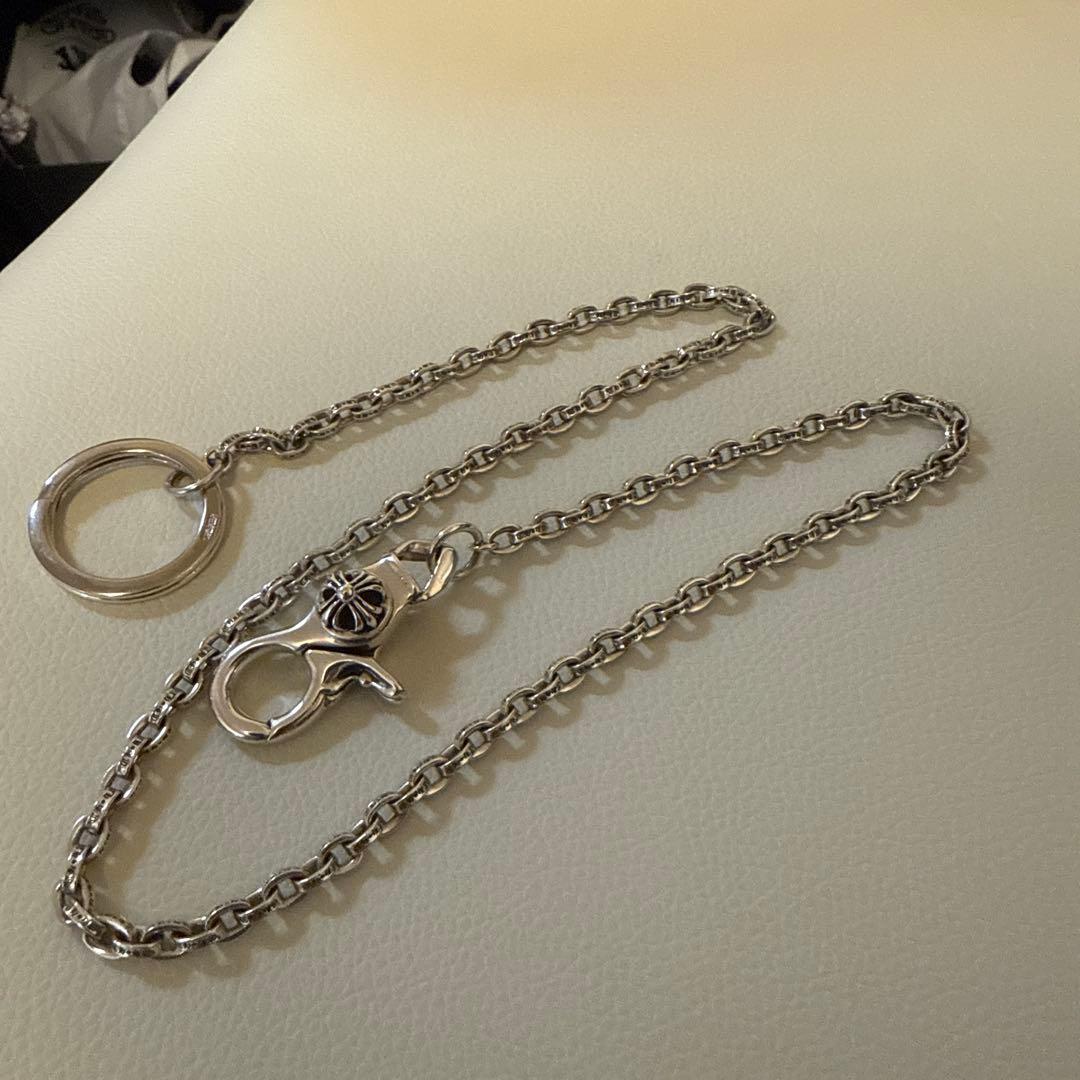 【今週限定】ウォレットチェーン ペーパーチェーン 全長約62cm