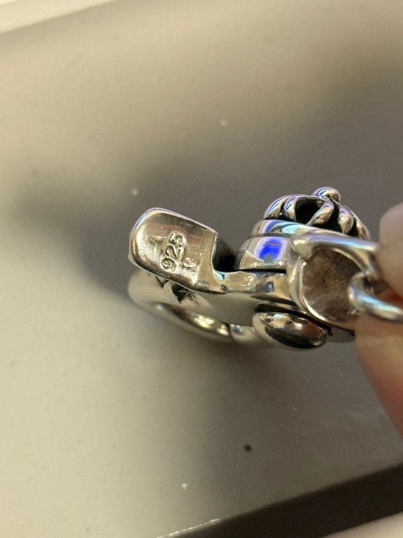 【今週限定】ウォレットチェーン ペーパーチェーン 全長約62cm