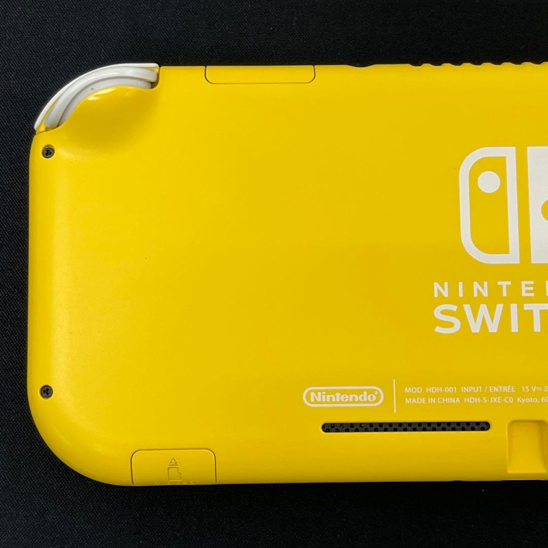 ジャンク【電源確認済み】Nintendo Switch Lite　イエロー
