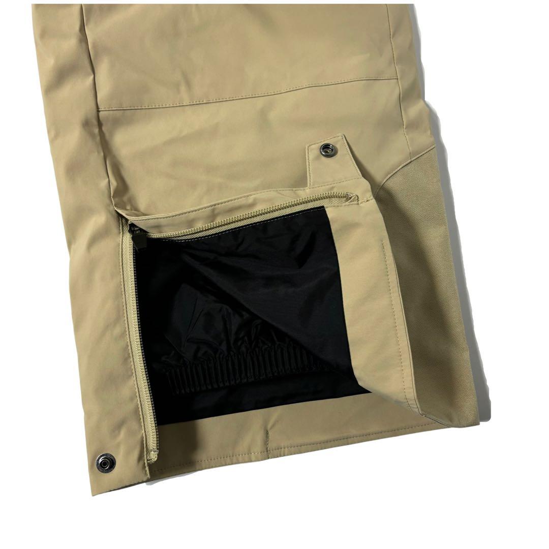 新品 ゴールドウィン G-ソリッド カラー ワイドパンツ サンドベージュ XL