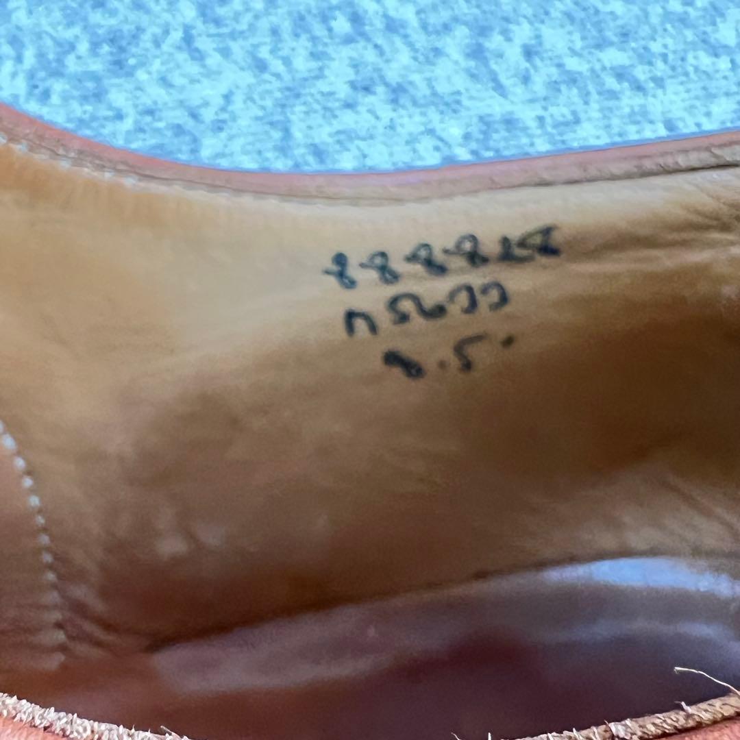 トリッカーズ Tricker's バートン ウィングチップ UK8.5