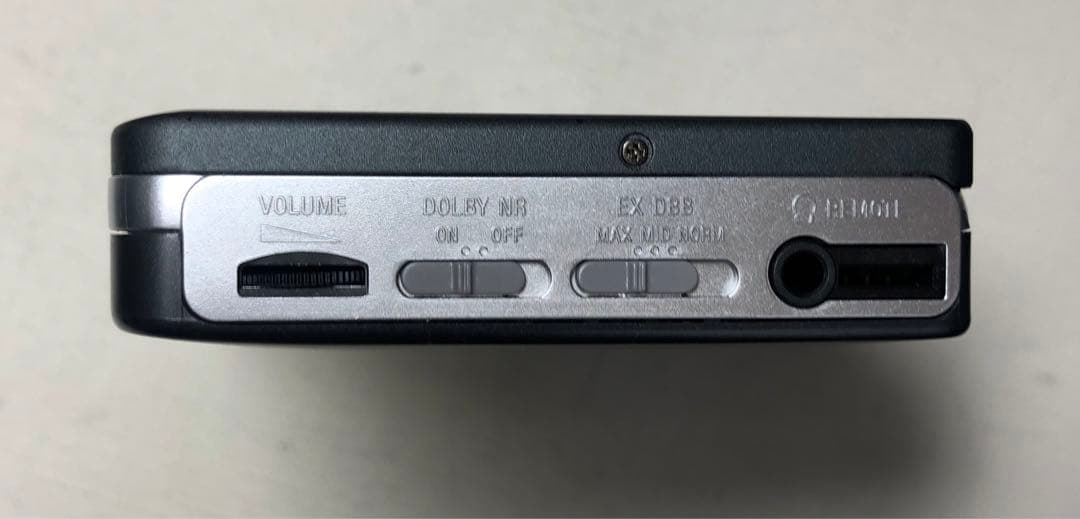 人気良音ガジェットWM-EX622 SONYカセットウォークマン可動品Rブラック