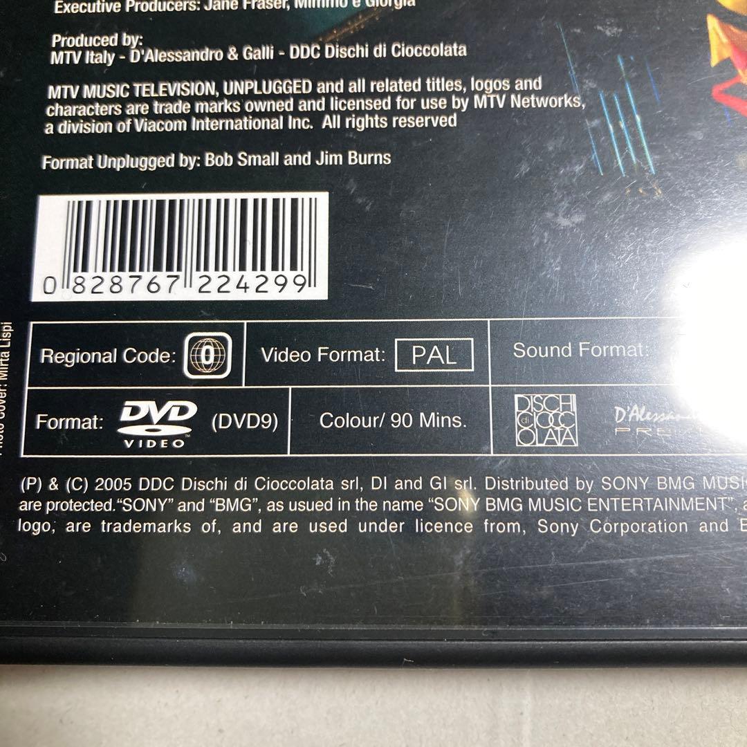 Mtv Unplugged Giorgia DVD ジョルジア