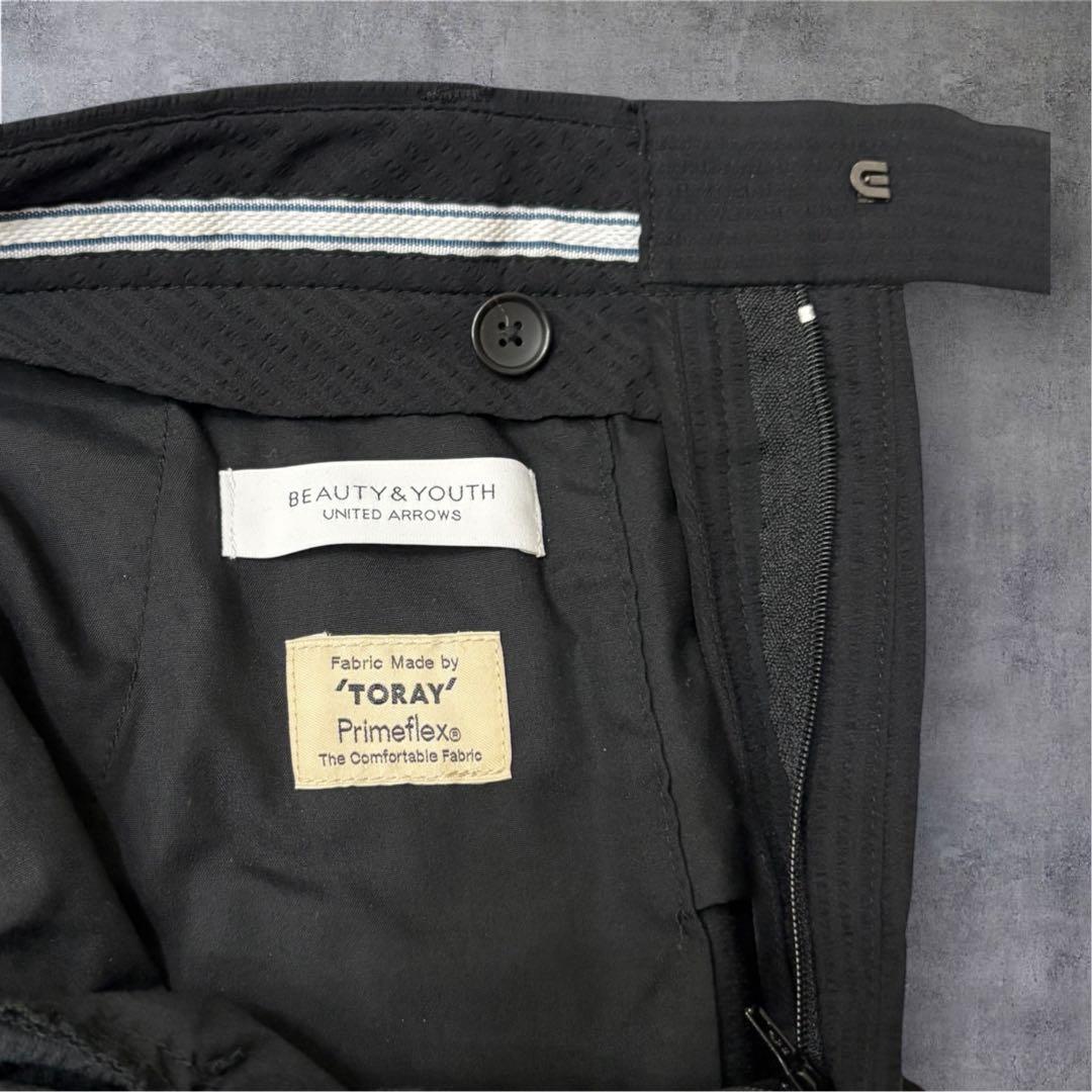 【超美品】UNITED ARROWS×東レPrimeflex/シアサッカースーツ