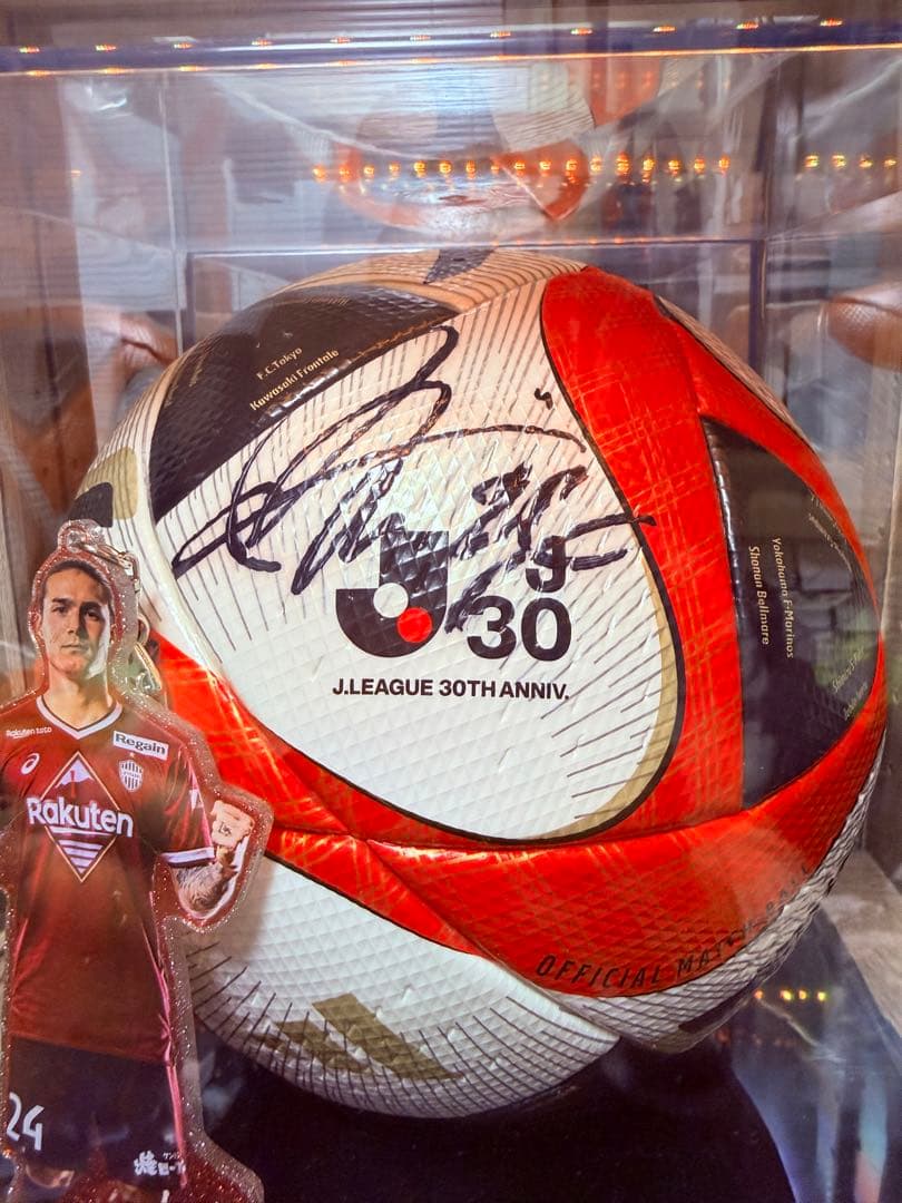 J.LEAGUE 30TH ANNIV. サイン入りサッカーボール